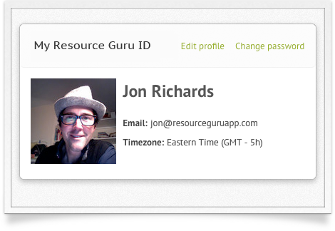 Resource Guru ID